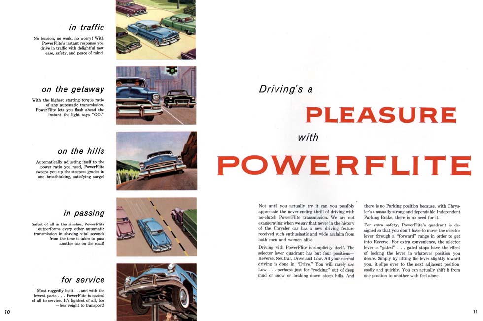 1954 Chrysler Engineering Brochure Page 19